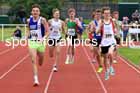 Mens under-17s 1500 metres, 2023 Northern Under-13s, Under-15s and Under-17s, Middlesbrough.  Photo: David T. Hewitson/Sports for All Pics